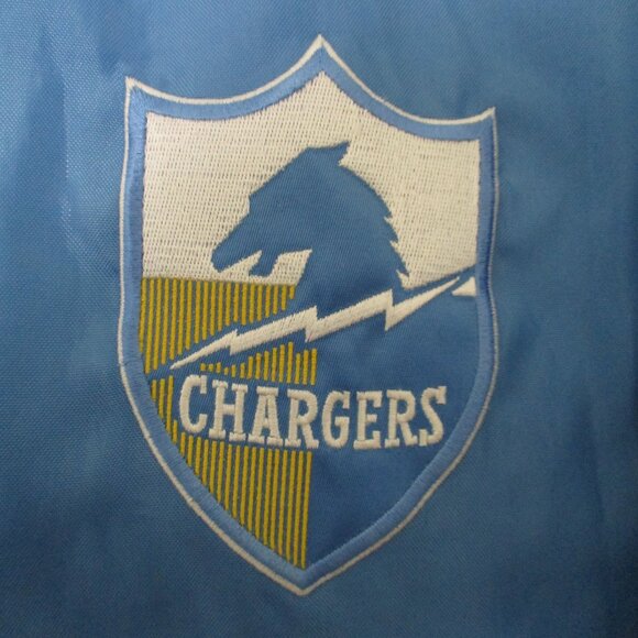 San Diego Chargers HOF #63 OG Doug Wilkerson Varsity Jacket - Size 3XL - Picture 3 of 4
